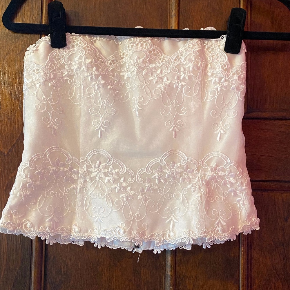 White Corset Top